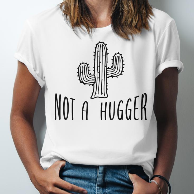 Cactus Not A Hugger Homebody Introvert Unisex Jersey T-Shirt Cactus Not A Hugger Homebody Introvert Unisex Jersey T-Shirt