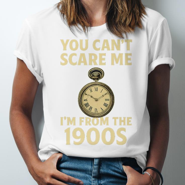 You Can't Scare Me I'm From The 1900s Vintage Pocket Watch Premium Unisex Jersey T-Shirt