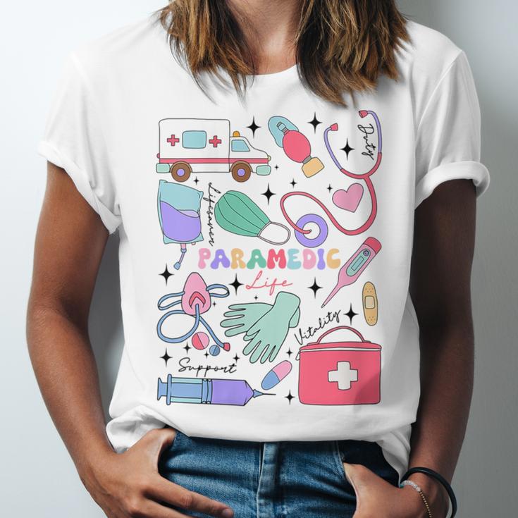 Can’t Talk Right Now Doing Paramedic Nurse Graduation Unisex Jersey T-Shirt