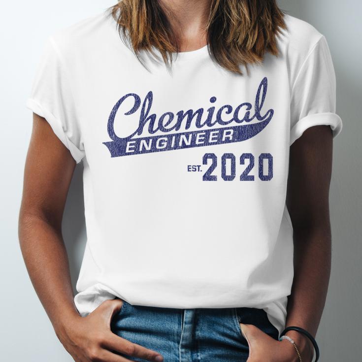 Chemical Engineer 2020 Graduation Engineering Unisex Jersey T-Shirt