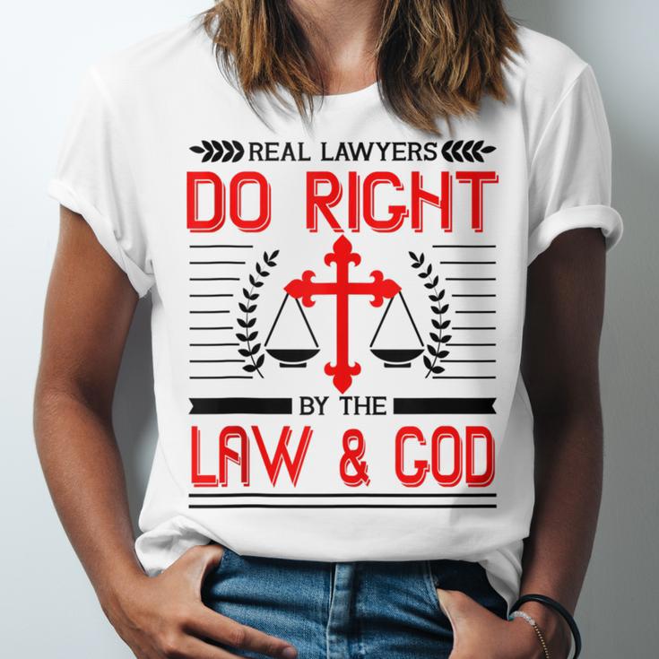 Christian Lawyer Attorney Law Student Graduation Exam Unisex Jersey T-Shirt