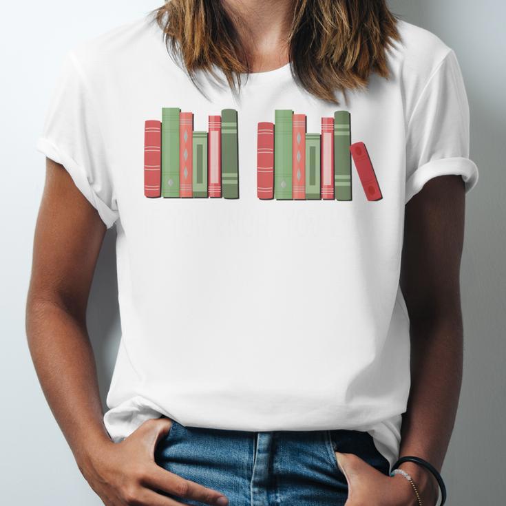 Christmas Book 67 If You Know You Know 67 Meme Teacher Unisex Jersey T-Shirt