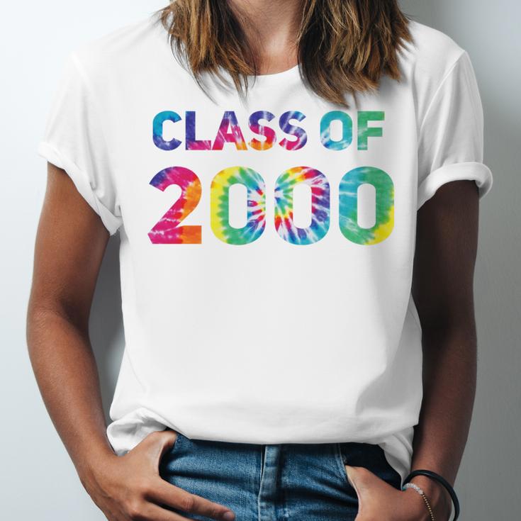 Class Of 2000 School Reunion College Highschool Graduation Premium Tri-Blend Unisex Jersey T-Shirt