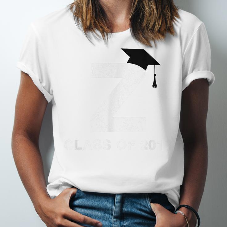 Class Of 2018 Last Name Letter Z Graduation Unisex Jersey T-Shirt