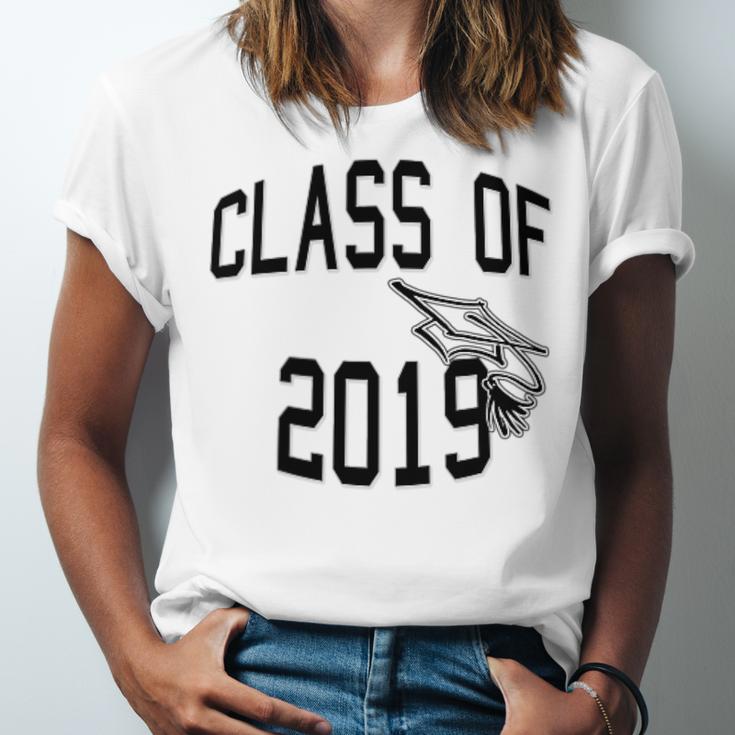 Class Of 2019-High School College University GRADUATION Unisex Jersey T-Shirt