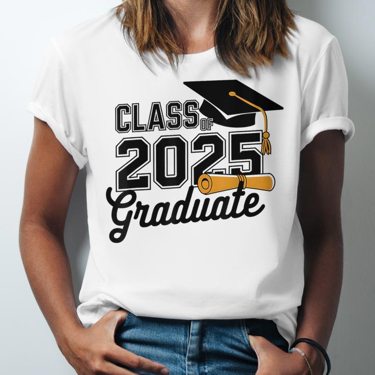 Class Of 2025 Graduate 2025 Graduation Senior 2025 Unisex Jersey T-Shirt
