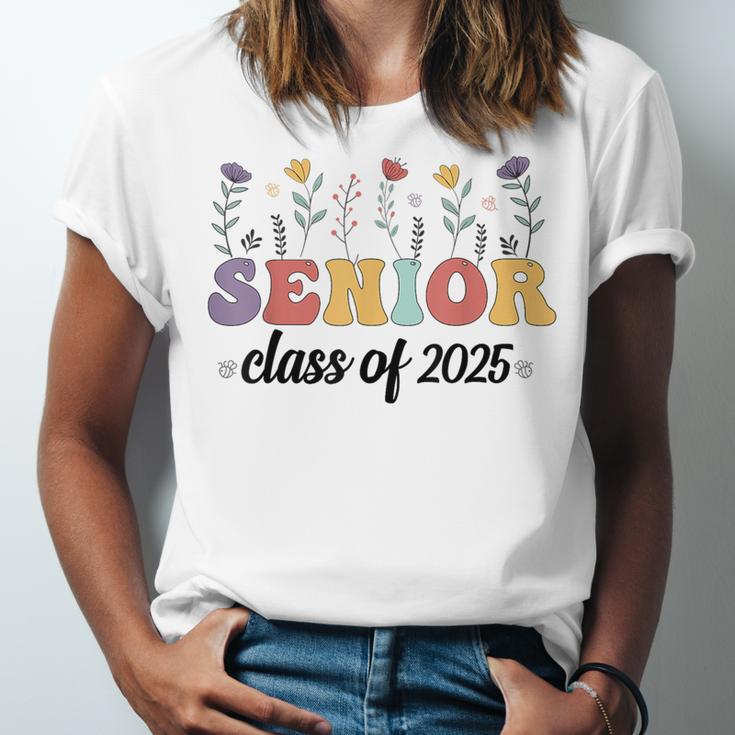Class Of 2025 Senior 25 High School Graduation Unisex Jersey T-Shirt