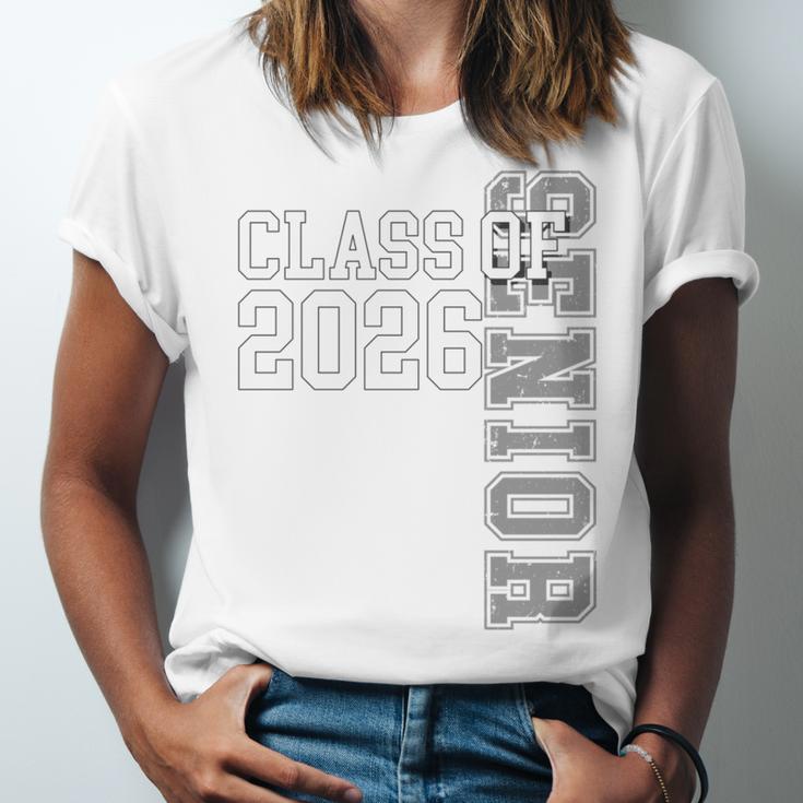 Class Of 2026 Senior 2026 Graduation 2026 Student Kids Unisex Jersey T-Shirt
