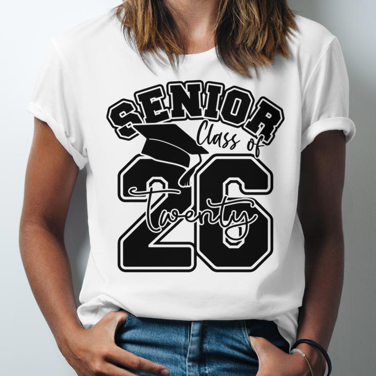 Class Of 2026 Senior 2026 Graduation Unisex Jersey T-Shirt