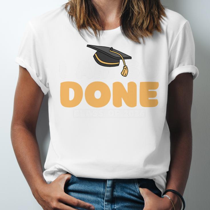 Class Of 2026 I Am So Done Graduation For Him Her Women Men Premium Tri-Blend Unisex Jersey T-Shirt