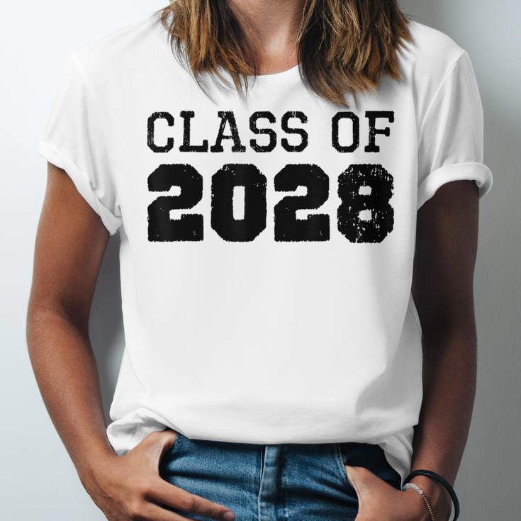 Class Of 2028 Future Graduation Vintage T-Shirt Unisex Jersey T-Shirt