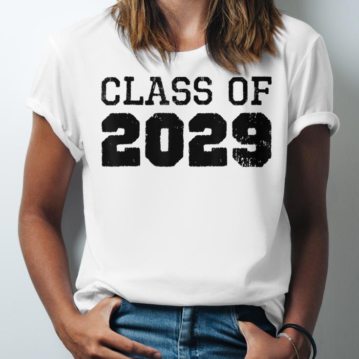 Class Of 2029 Future Graduation Vintage T-Shirt Unisex Jersey T-Shirt