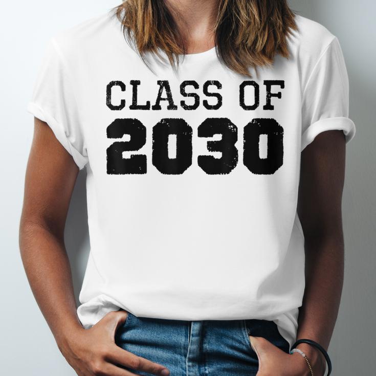 Class Of 2030 Future Graduation Vintage T-Shirt Unisex Jersey T-Shirt