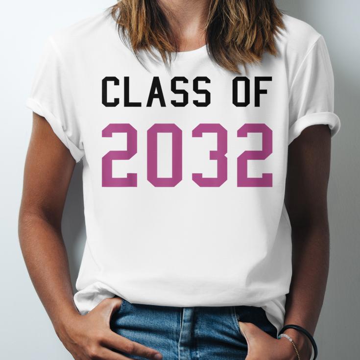 Class Of 2032 Graduation T-Shirts Unisex Jersey T-Shirt