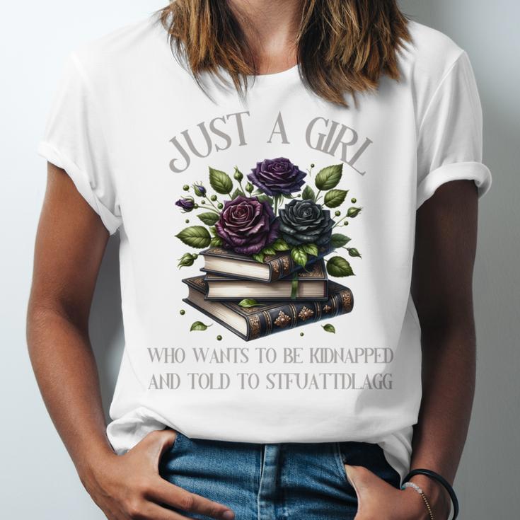 Dark Romance Women Smutt Book Lover Merch STFUATTDLAGG Good Unisex Jersey T-Shirt Dark Romance Women Smutt Book Lover Merch STFUATTDLAGG Good Unisex Jersey T-Shirt