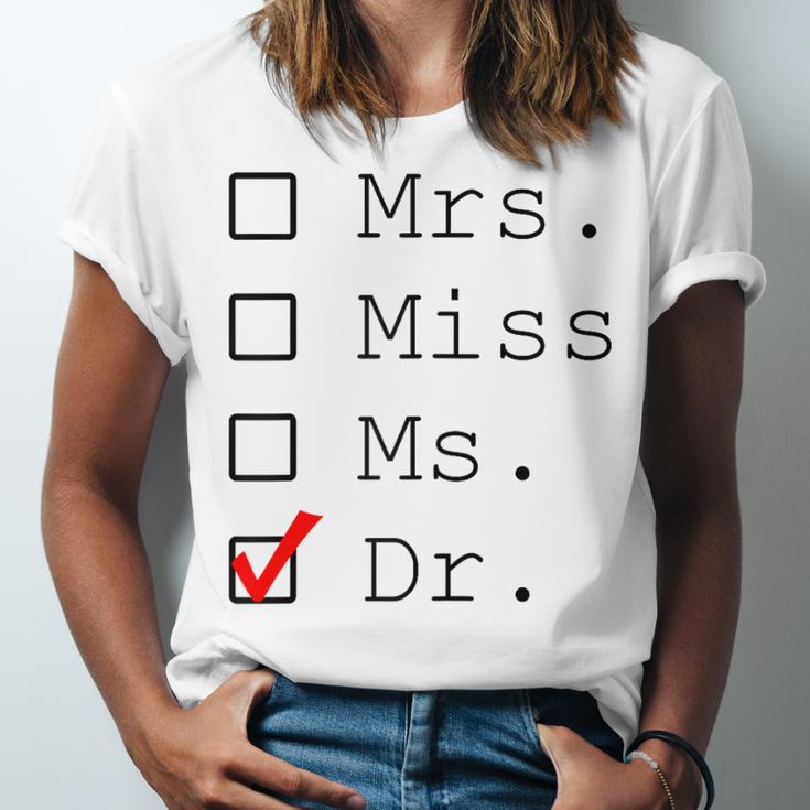 Doctor Graduation Unisex Jersey T-Shirt