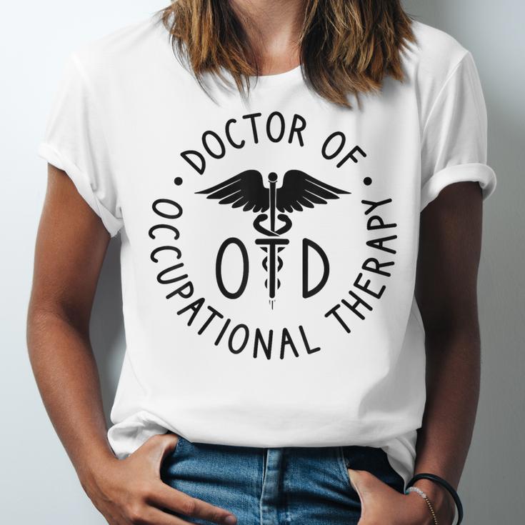 Doctor Of Occupational Therapy Therapist OTD Graduation Unisex Jersey T-Shirt