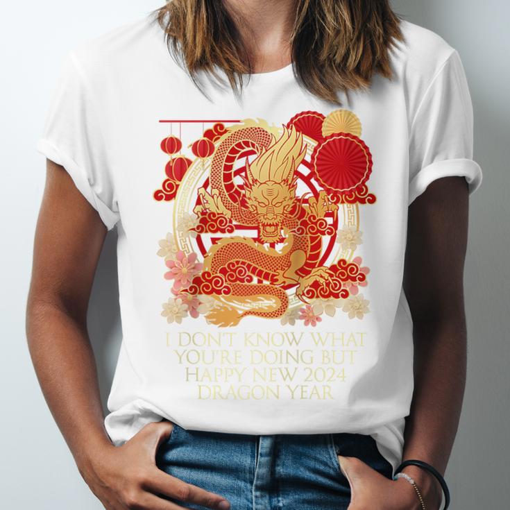 I Dont Know What Youre Doing Chinese New Year Introvert Raglan Baseball Tee Unisex Jersey T-Shirt