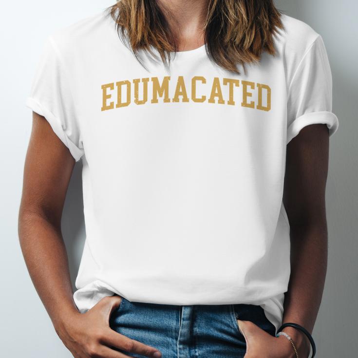 Edumacated Grad College Graduation Unisex Jersey T-Shirt