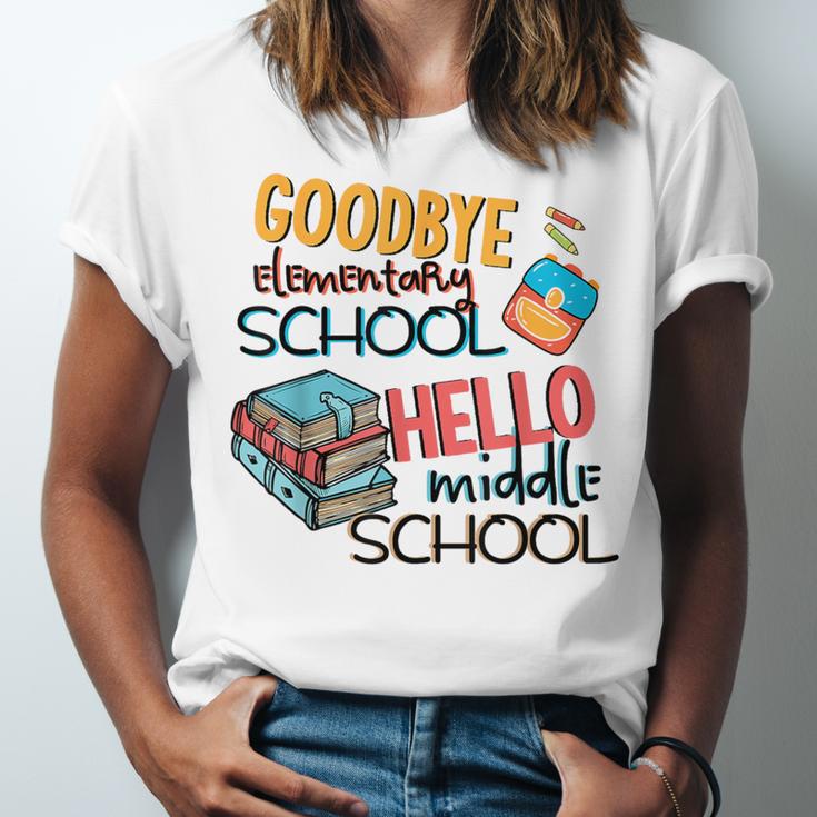 Elementary School End Of Year Graduation Middle Unisex Jersey T-Shirt