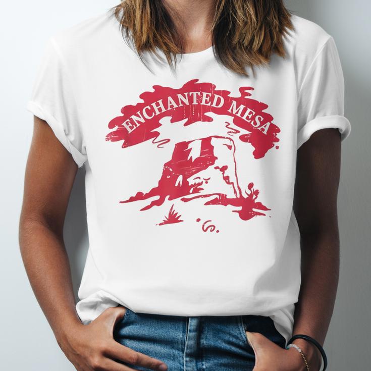 Enchanted Mesa Plateau Nostalgia Unisex Jersey T-Shirt