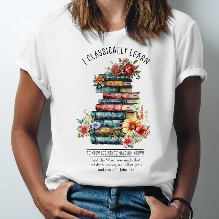 Essentials Classical Conversations CC Tutor Books Unisex Jersey T-Shirt Essentials Classical Conversations CC Tutor Books Unisex Jersey T-Shirt