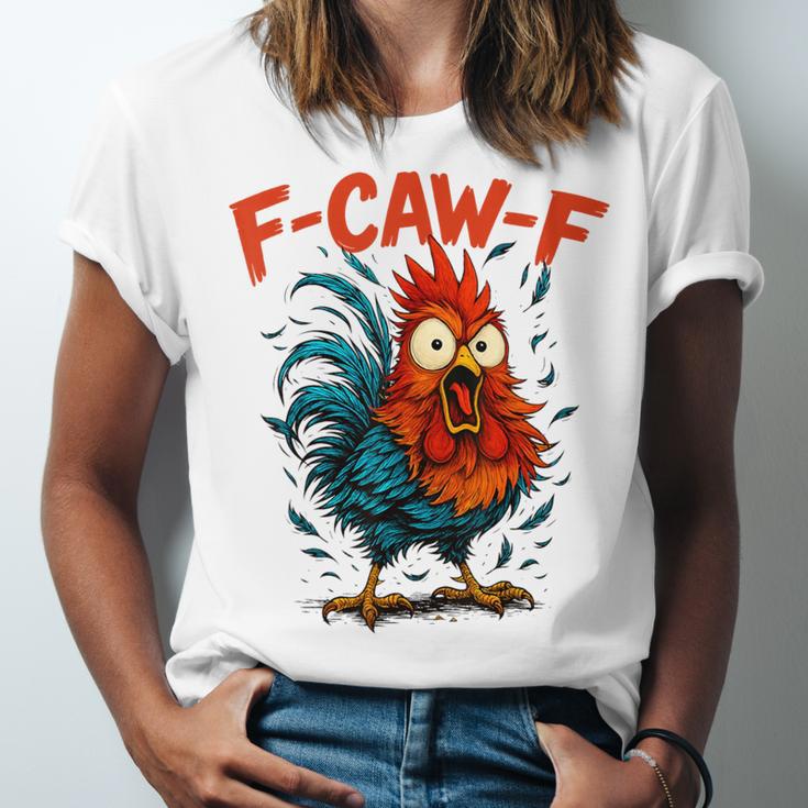 F-Caw-F Rooster F Awk F Chicken Coffee Romance Books Lover Unisex Jersey T-Shirt F-Caw-F Rooster F Awk F Chicken Coffee Romance Books Lover Unisex Jersey T-Shirt