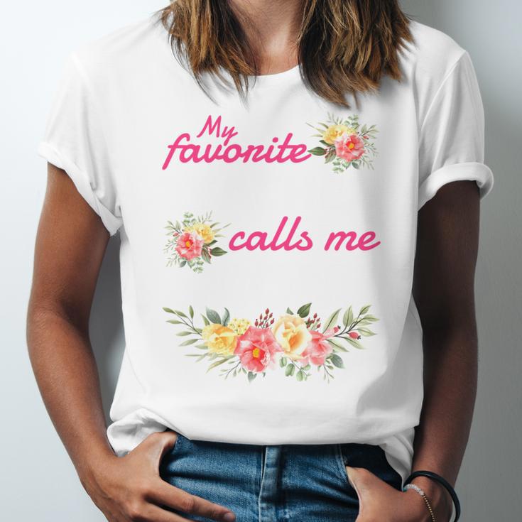 My Favorite Teacher Calls Me Mom Graduation Unisex Jersey T-Shirt