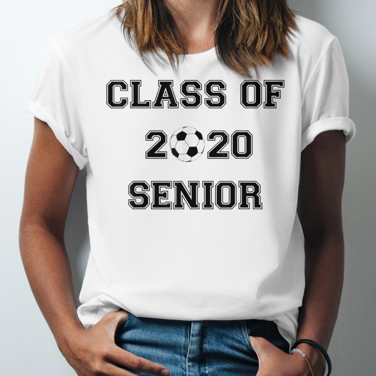 FUN CLASS OF 2020 SENIOR SOCCER GRADUATION GIFT SHIRT Unisex Jersey T-Shirt