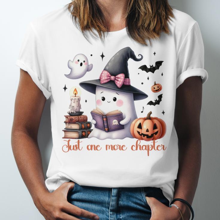 Ghost Reading Book Coquette Bow Halloween Girl Toddler Kid Premium Unisex Jersey T-Shirt Ghost Reading Book Coquette Bow Halloween Girl Toddler Kid Premium Unisex Jersey T-Shirt
