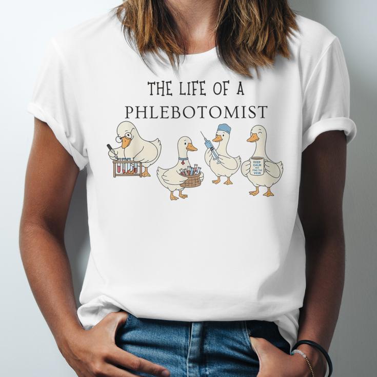Goose Phlebotomy Technician Graduation Lab Week 2026 Unisex Jersey T-Shirt