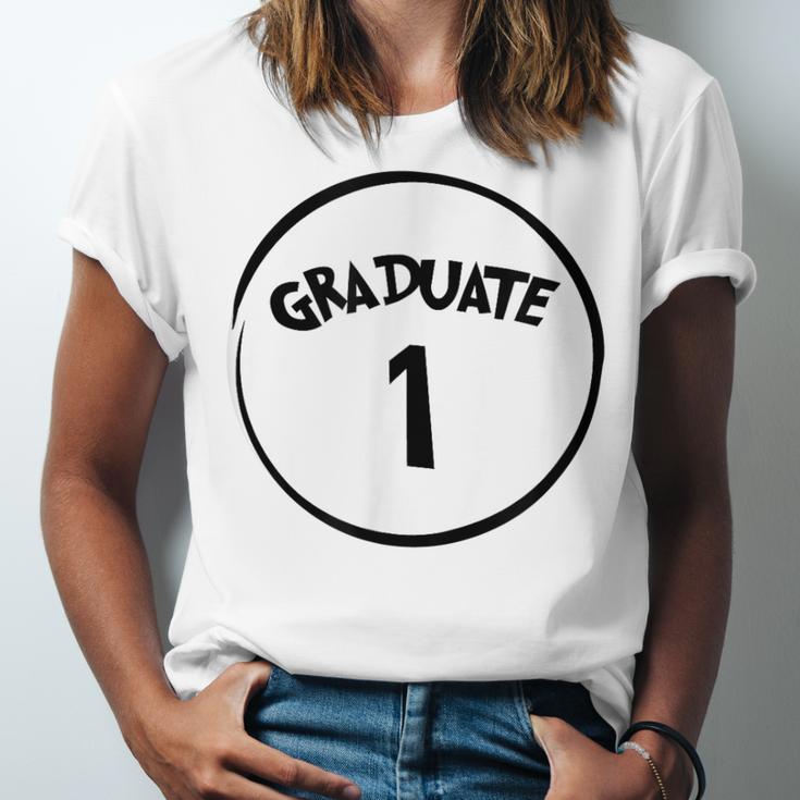 Graduate 1 Graduation Shirt Unisex Jersey T-Shirt