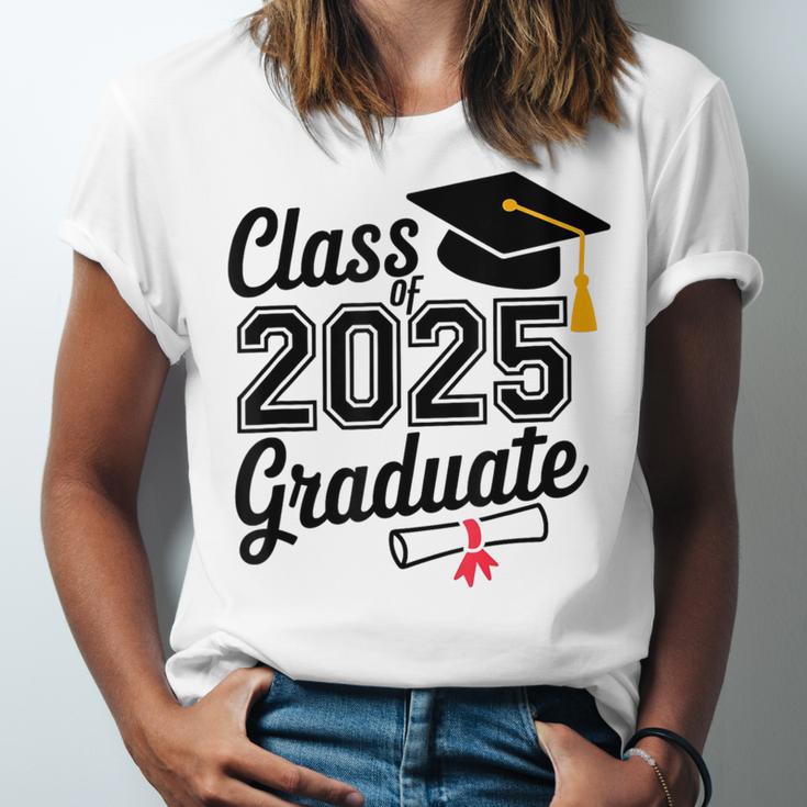 Graduation 2025 Senior 2025 Class Of 2025 Graduate Unisex Jersey T-Shirt