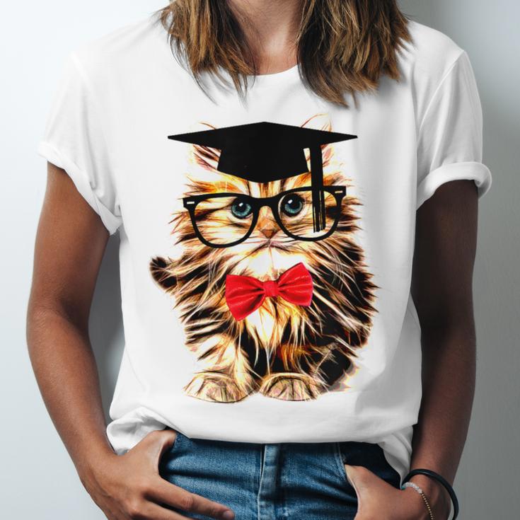 Graduation Cat Class Of 2023 Unisex Jersey T-Shirt