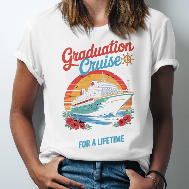Graduation Cruise Trip Class Of 2026 Senior Summer Vacation Premium Unisex Jersey T-Shirt