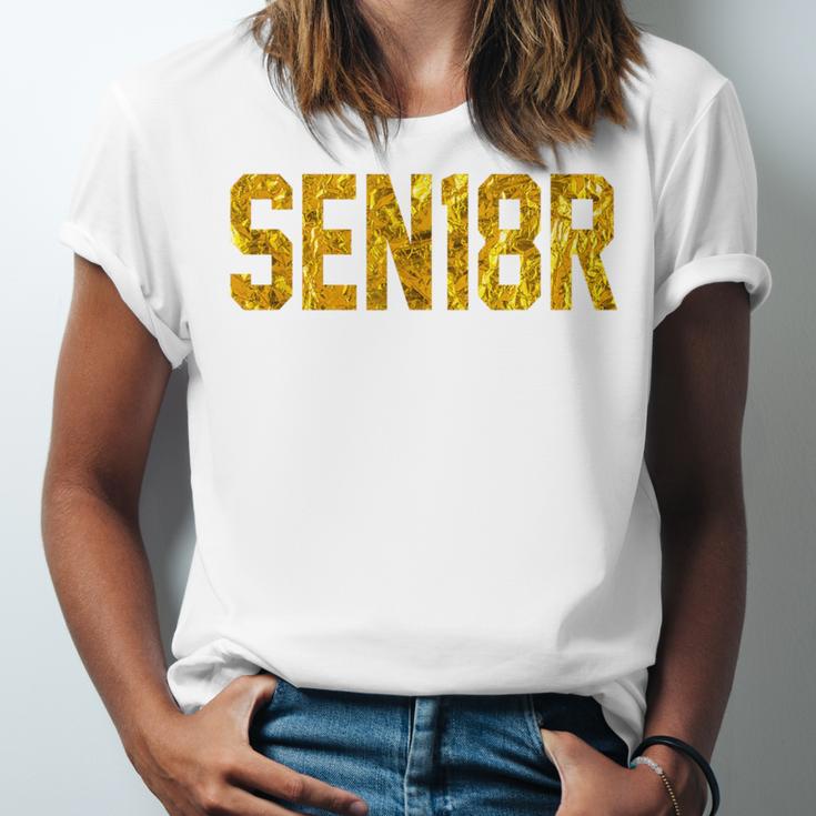 Graduation Party SEN18R Senior 2018 High School T-Shirt Unisex Jersey T-Shirt