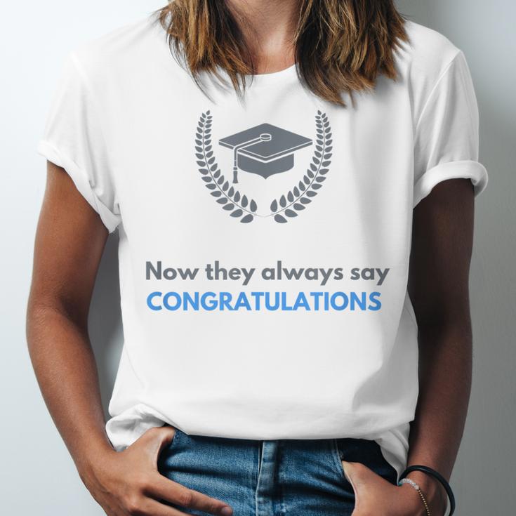 Graduation Tshirt For Men Women And Kids Unisex Jersey T-Shirt