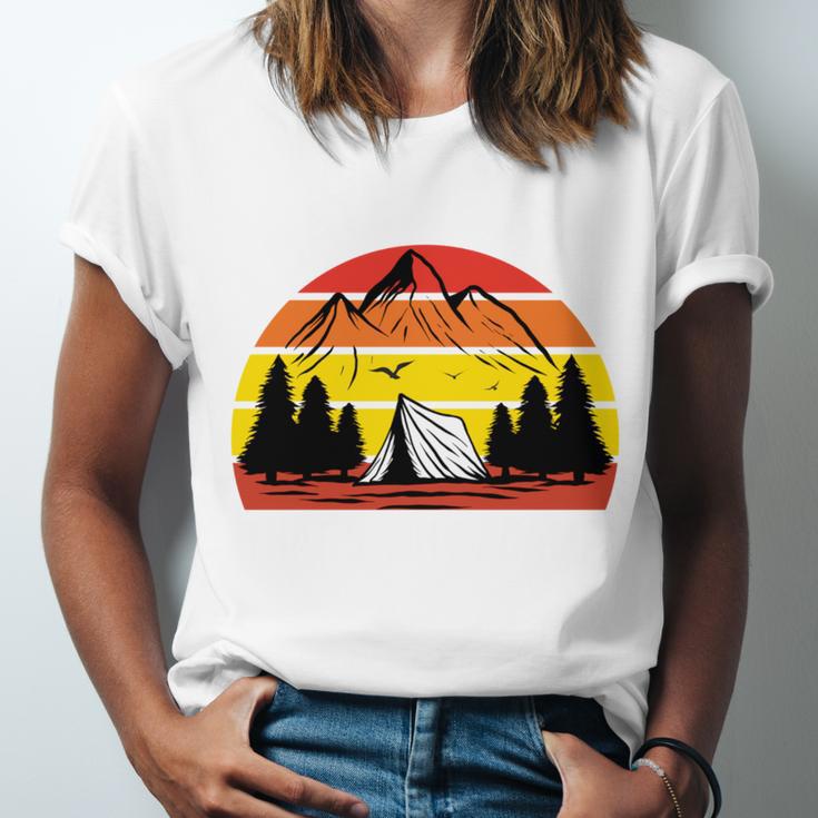 I Hate People That's Why I Camp Camper Meme Introvert Unisex Jersey T-Shirt I Hate People That's Why I Camp Camper Meme Introvert Unisex Jersey T-Shirt