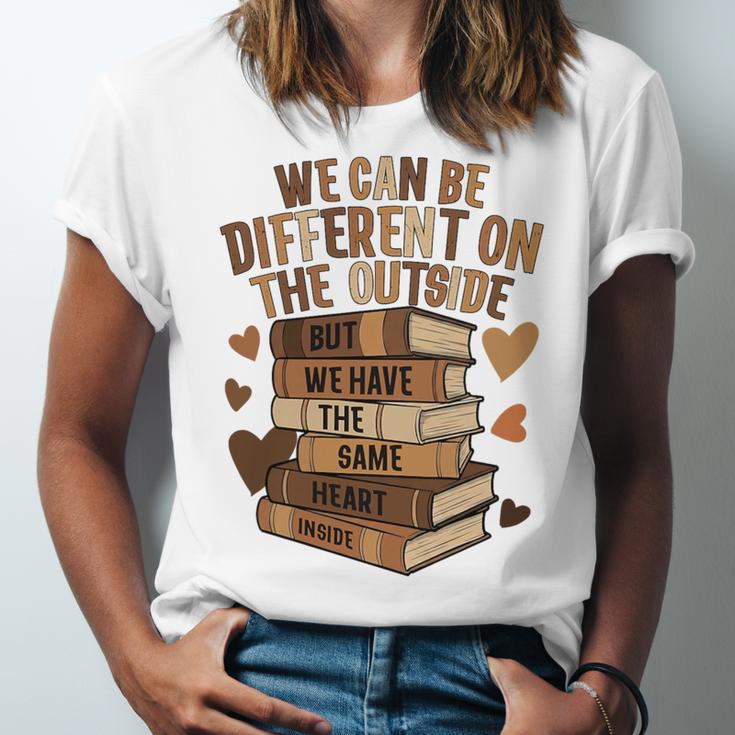 We Have The Same Heart History Month Book Lover Women Premium Tri-Blend Unisex Jersey T-Shirt We Have The Same Heart History Month Book Lover Women Premium Tri-Blend Unisex Jersey T-Shirt