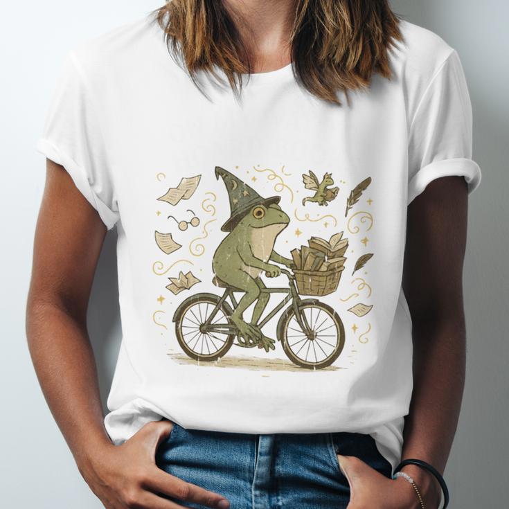 On My Way To Hoard Books And Cause Chaos Unisex Jersey T-Shirt On My Way To Hoard Books And Cause Chaos Unisex Jersey T-Shirt