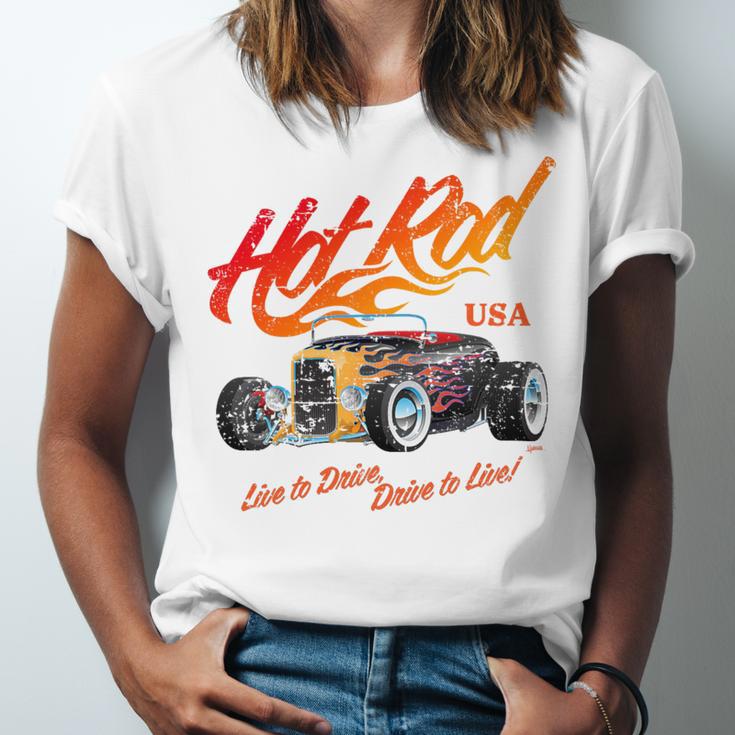 Hotrod Vintage Style Car Nostalgia Hotrod Distressed Premium Tri-Blend Unisex Jersey T-Shirt Hotrod Vintage Style Car Nostalgia Hotrod Distressed Premium Tri-Blend Unisex Jersey T-Shirt