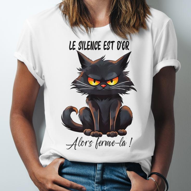 Humor Provocateur Sarcasm Closes The Silence Introvert Chat Unisex Jersey T-Shirt Humor Provocateur Sarcasm Closes The Silence Introvert Chat Unisex Jersey T-Shirt