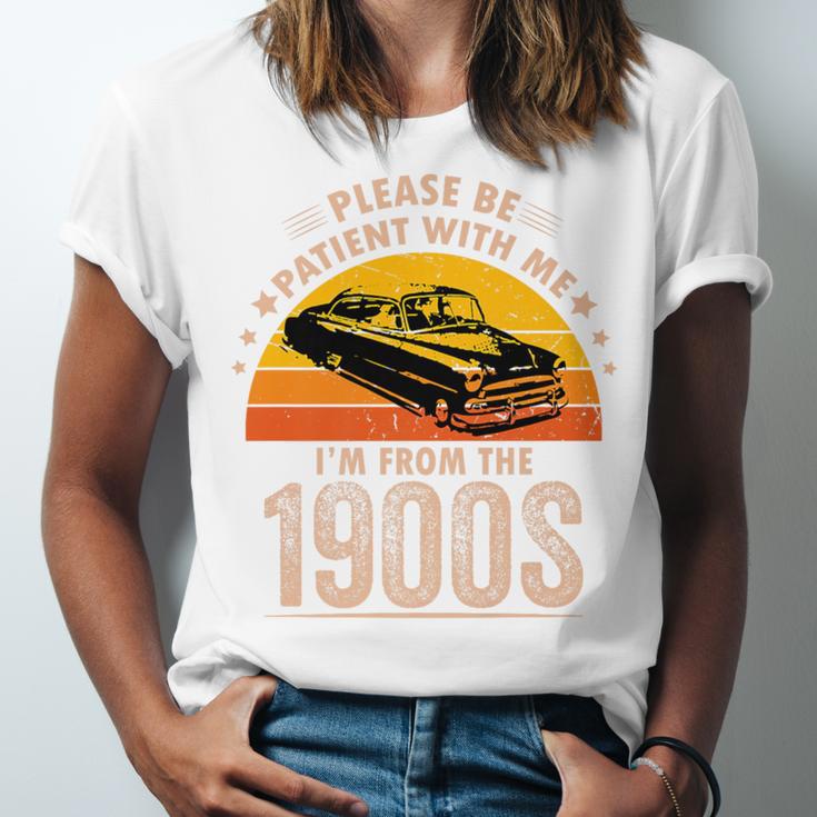 Humorous Saying Please Be Patient With Me I'm From The 1900s Premium Unisex Jersey T-Shirt
