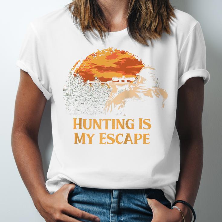 Hunting Is My Escape Introvert Hunter Antisocial Raglan Baseball Tee Unisex Jersey T-Shirt Hunting Is My Escape Introvert Hunter Antisocial Raglan Baseball Tee Unisex Jersey T-Shirt
