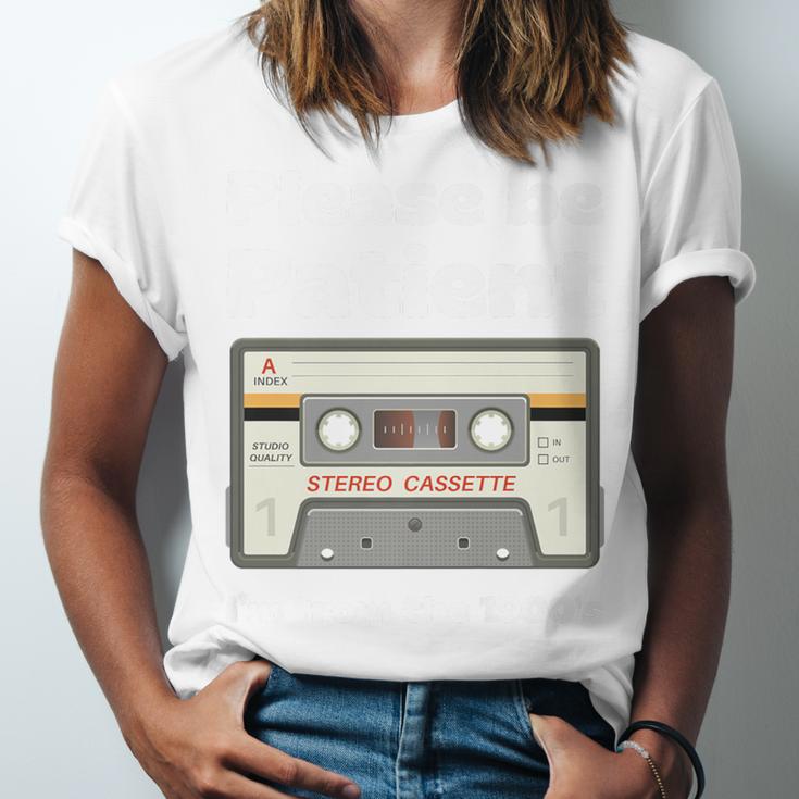 I'm From The 1900s Be Patient Retro Cassette Tape Premium Unisex Jersey T-Shirt