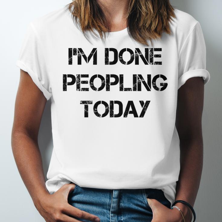 Introvert Design For Introverted Men And Women Unisex Jersey T-Shirt