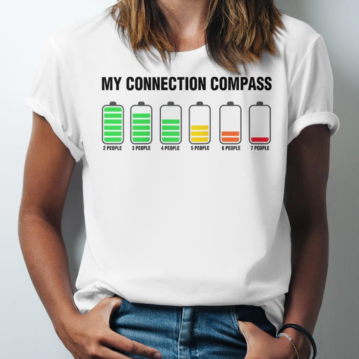 Introvert Low Battery My Connection Compass Raglan Baseball Tee Unisex Jersey T-Shirt Introvert Low Battery My Connection Compass Raglan Baseball Tee Unisex Jersey T-Shirt