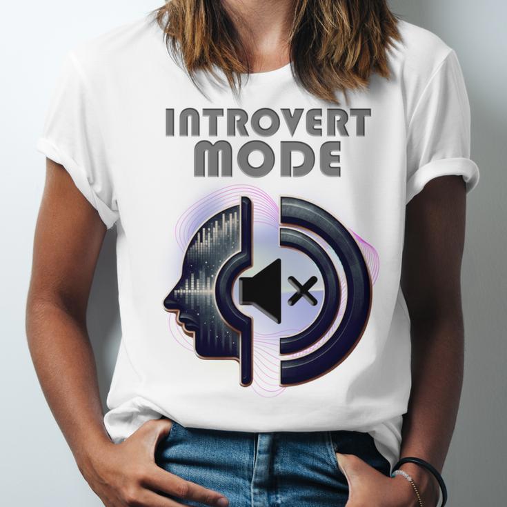 Introvert Mode Finding Inner Peace In Silence Unisex Jersey T-Shirt Introvert Mode Finding Inner Peace In Silence Unisex Jersey T-Shirt