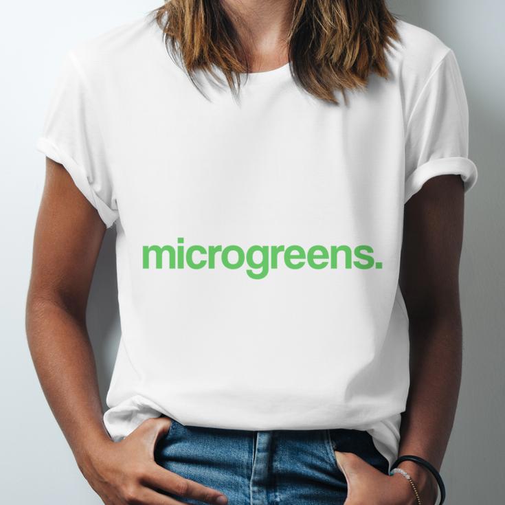 Introvert But Willing To Discuss Microgreens Urban Farming Unisex Jersey T-Shirt