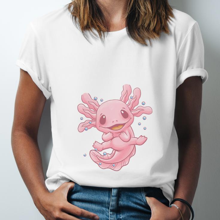Introverted But Willing To Discuss Axolotl Salamander Unisex Jersey T-Shirt Introverted But Willing To Discuss Axolotl Salamander Unisex Jersey T-Shirt